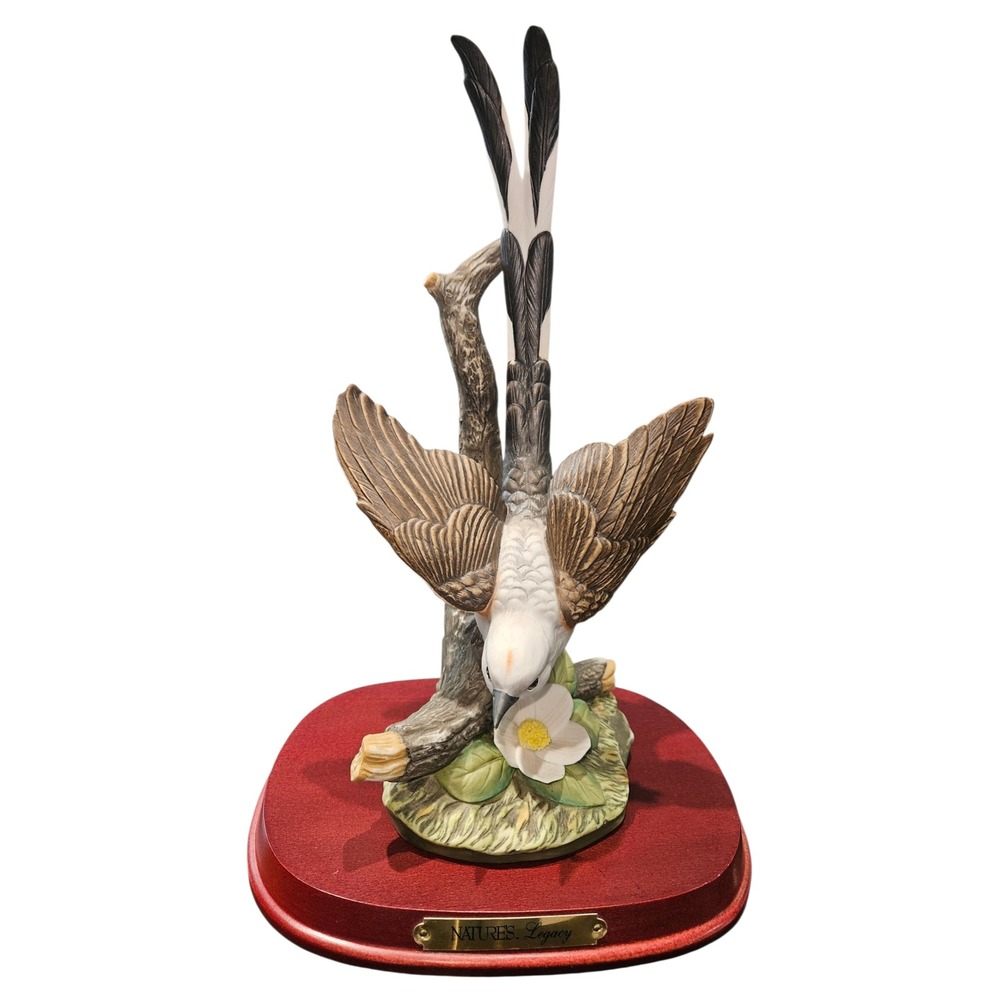 Vintage 1986 Homco Masterpiece Porcelain Scissor-Tailed Flycatcher Bird Mizuno